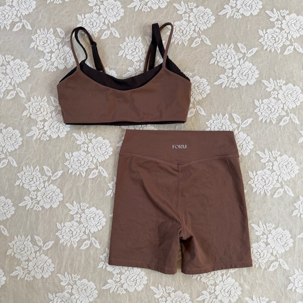 Form Brown Activewear Set Size S